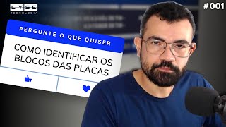 Como identificar os blocos de uma placa eletrônica?