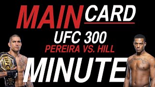 Best UFC 300 Bets | 60 Sec Full Card Breakdown | Pereira vs Hill | Zhang vs Yan | Holloway v Gaethje