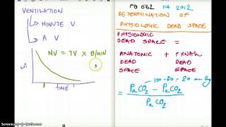 562 FA 12 : PHYSIOLOGIC DEAD SPACE AND MEASURING VENTILATION