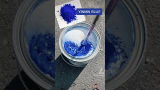 New blue mixing colour paint #colourmixing #shortvideo #shorts