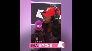 ShaSimone hardest rap freestyling on Kiss #shorts #rap #popculture #uk  #podcast