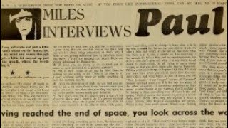 'international times,' article #5: 'miles interviews mccartney'