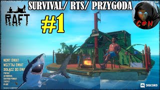 "RAFT - Jak przetrwać i budować swoją tratwę #1 [Poradnik do gry]". Survival na Oceanie - Raft #1.