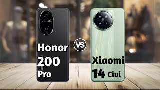 Honor 200 Pro vs Xiaomi 14 Civi: Full Comparison ⚡ Which is Best?