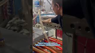 600mm*18mm PVC Foam Door Panel Extrusion Mold Flow Testing