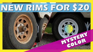 Paint your RV Rims for Less Than $20 | What color is it?