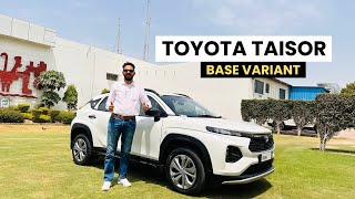 2024 Toyota Taisor E Walkaround | Taisor Base Variant | Car Quest