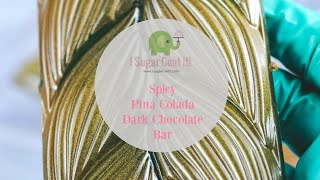 Spicy Pina Colada Dark Chocolate Bar