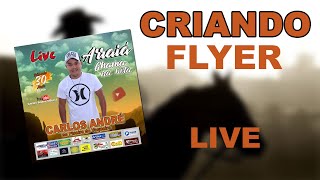 Live -  Criando Flyer no Photoshop Cs6