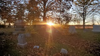 Sylvania Cemetery - Sturtevant, WI Sunset Walkthrough