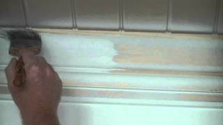 How To Paint Crown Molding (Without Tape)