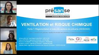 Ventilation industrielle et Risque chimique - Règlementation et types de capteurs de polluants