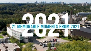 21 memorable moments of 2021 at U of T Scarborough