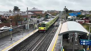 Irish Rail DART 8100 and 8520 Class EMUs - Sutton (30/9/24)