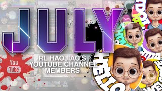 Family youtube channel members promotion | July members exposure and promotion