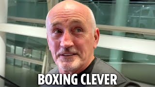 Ex-boxer Barry McGuigan jokes he's in Australia to sign a fighter as he arrives for I'm A Celeb