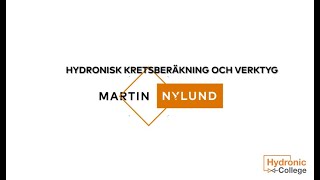 Hydronisk kretsberäkning och verktyg