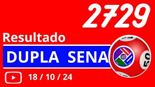 Dupla Sena de 2728 - Resultado da dopla sena concurso 2728