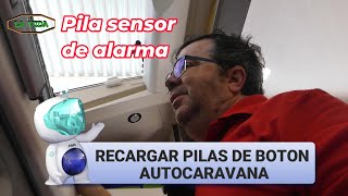 RECARGAR PILAS DE BOTON AUTOCARAVANA