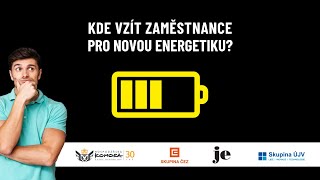 Kde vzít zaměstnance pro novou energetiku? Diskuzní kulatý stůl