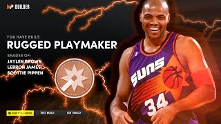 "Rugged Playmaker" Build on NBA 2K22 Next Gen | Charles Barkley Build