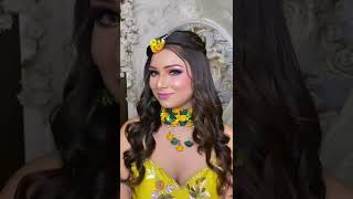 How to do haldi makeup tutorial | step by step haldi makeup tutorial #shorts #viral #youtubeshorts