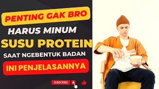 Mau badan bagus? Wajib nggak minum WHEY protein? Simak ini Penjelasan + Alternatifnya Bro.