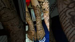 Dulhan mehendi design  khan official art   #shortvideo #rosemehndidesigns