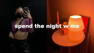 night in my life vlog: grwm, first club in 1.5 years (late night thoughts), get un-ready with me