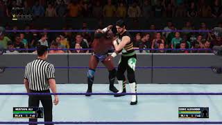 WWE 2K18 (205 live) Mustafa Ali vs Cedric Alexander