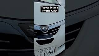 Rare imported JDM Van Hybrid AWD Toyota Estima #jdm #japanesecar #toyota #estima #vanlife