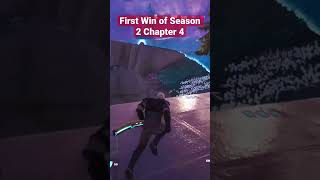 My First Win in the new Fortnite season 2 - Zero Build