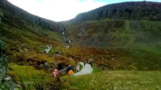 Mahon Falls crowds. Easter Monday 2022.