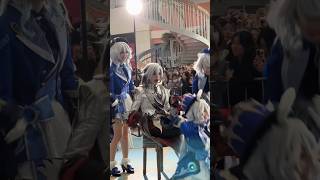 Fengyan's reaction to Furina doing Split! | Genshin Impact #cosplay #furina #fengyan #genshinimpact