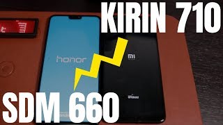 Honor 8X Vs Xiaomi MI 8 Lite Speed Test in Hindi India