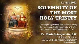 June 12 - Solemnity of the Most Holy Trinity Online Healing Mass | Fr. Mario Sobrejuanite.