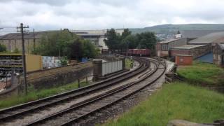 20031 storms out of Kieghley 11:00 service to Oxenhope on the 13th of June 2015