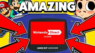 THE BEST Nintendo Direct Since 2017!