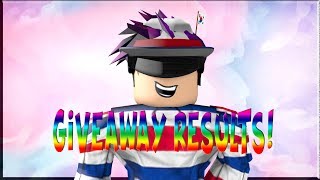 ROBUX GIVEAWAY RESULTS!