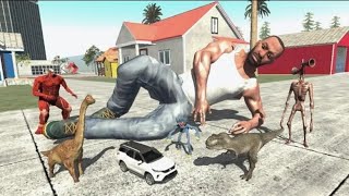 Franklin Found 😱Tiny Monsters in Indian🤑 Bike Driving 3D||#indianbikedving3dnewupdate 🚗