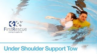 Under Shoulder Support Tow - RLSS National Pool Lifeguard 8th Edition