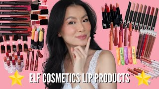 Rating Every e.l.f Cosmetics Lip Products (BEST vs. WORST)