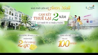 Lavilla Green City TP Tân An - Giá bán & ưu đãi 6/2024 CĐT cam kết thuê lại 15tr/th khi mua nhà