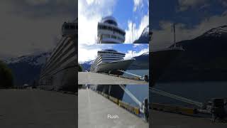 Alaskan Cruise: Juneau, Skagway, Fjords & Glaciers #shorts #travel #alaska