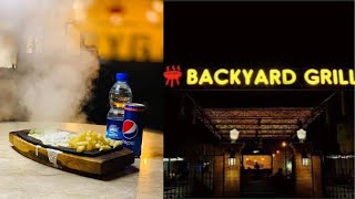 BackYard Grill Best Taste in Town | Backyard grill Review Vlog - Video By MJ Vlogs