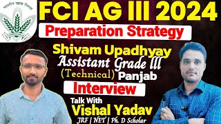 FCI AG3 Preparation Strategy!Shivam Upadhyay!FCI की तैयारी कैसे करें!Booklist#fci#fcijobs#fcimanager