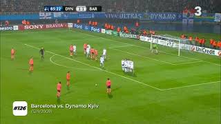 Day #126 | Messi 126th goal | Barcelona vs Dynamo Kyiv (12/9/2009)