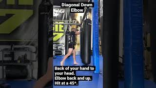 Diagonal Down Elbow