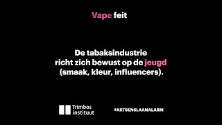 Tabaksindustrie richt zich bewust op de jeugd | Vape feiten met Huib Mansvelder