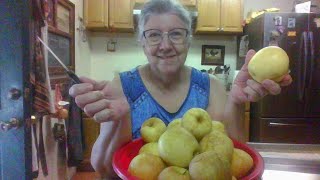 Join me for some Apple Peeling this afternoon